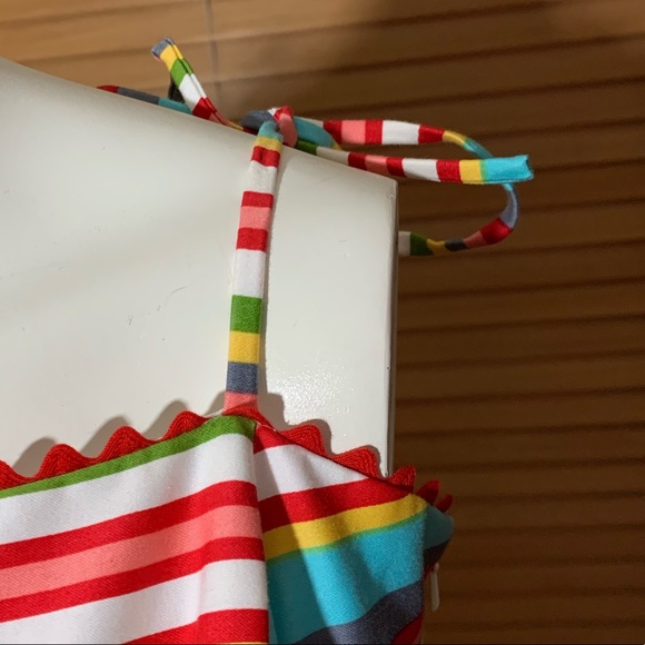 Vintage Rainbow Stripe Sundress - Picture 6 of 8